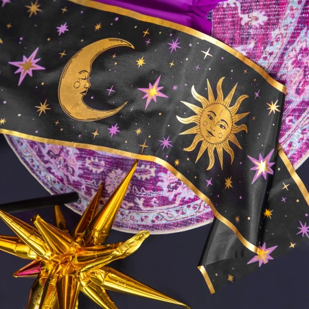 Bieżnik materiałowy Andrzejki Wróżki Magia 300x28 cm