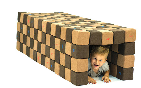 KLOCKI MAGNETYCZNE JollyHeap 100 szt. - creative (kolory do wyboru)