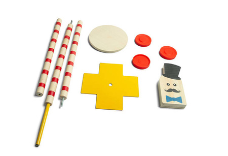 Drewniana Gra zręcznościowa Zrzuć Boba