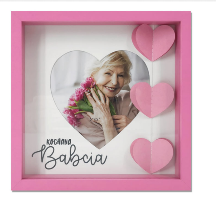Ramka do zdjęć prezent upominek Dzień Babci 20 cm