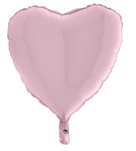 Serce jednokolorowy balon foliowy 18 cali