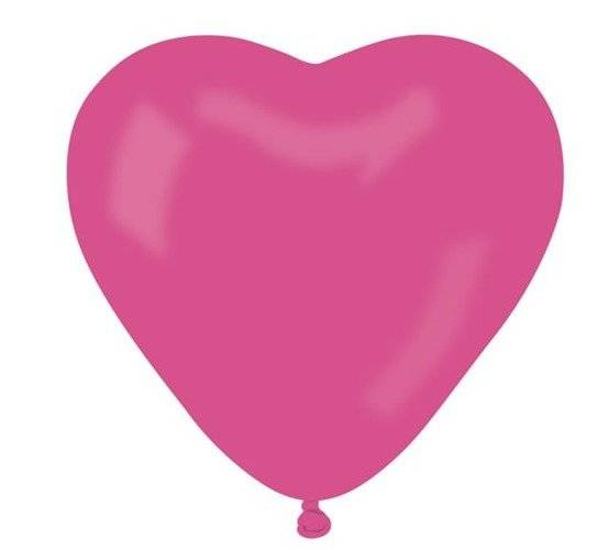 Balon Gemar Serce 10 cali 50 szt.