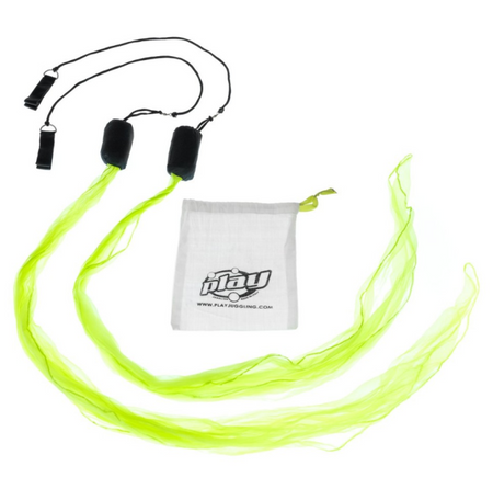 SCARF POI do żonglowania kolor ZIELONY