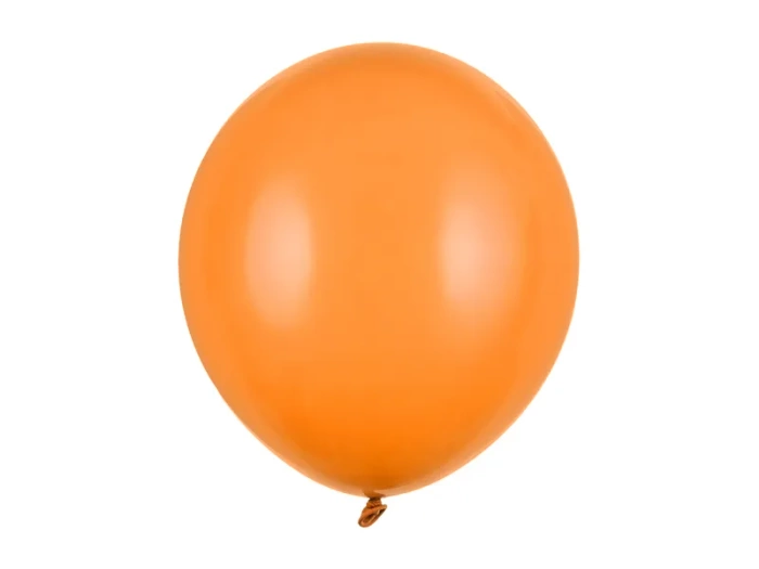 Balon Strong jednokolorowy 43 cm 17 cali 25 szt. Pastel Mandarin Orange