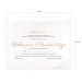 Certyfikat na Wieczór Panieński dla Panny Młodej A4