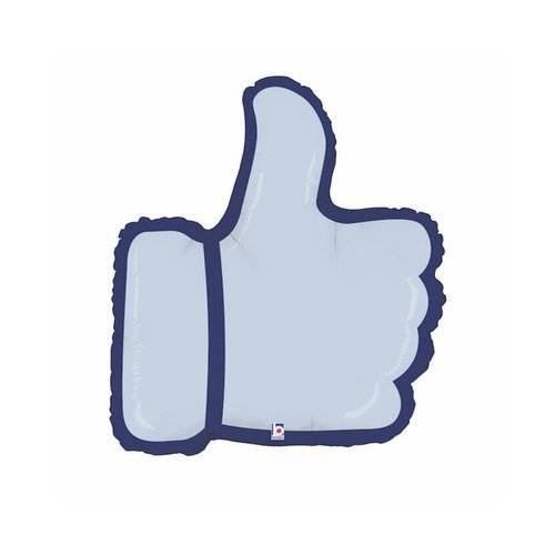 LIKE podniesiony kciuk balon foliowy  71 cm
