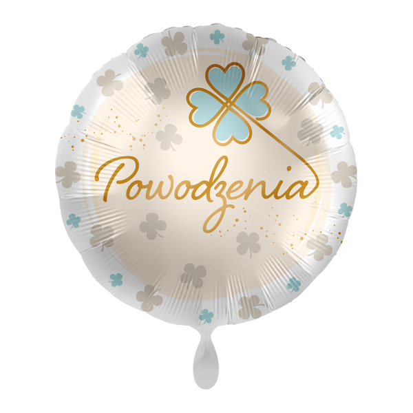 POWODZENIA balon foliowy okrągły 18"