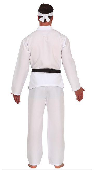 Karateka kimono białe Strój dla dorosłych