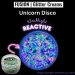 Brokat w kremie kosmetyczny do twarzy i ciała Fusion -  Unicorn Disco UV 10ml