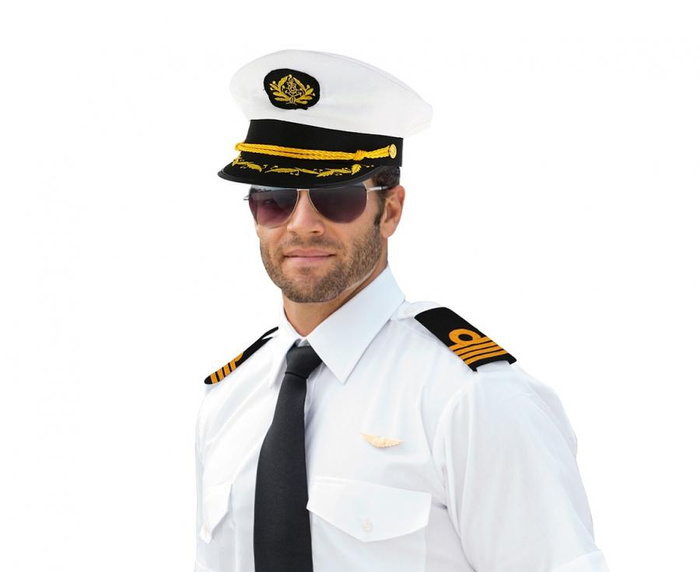 Czapka Marynarza z pagonami