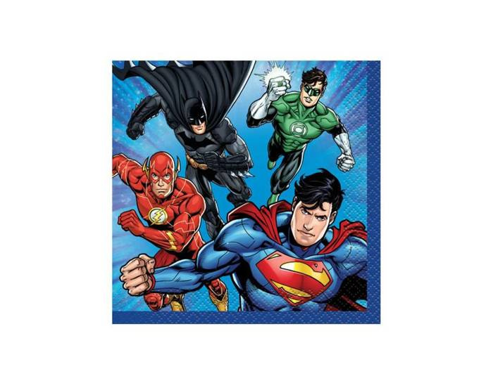 Serwetki papierowe Justice League 25 x 25 cm 16 szt.