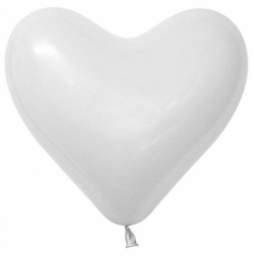 Balon jednokolorowy Sempertex SERCE 16'' 100 szt