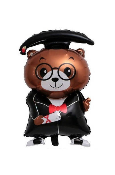 MIŚ Student uczeń balon foliowy 48 x 94 cm