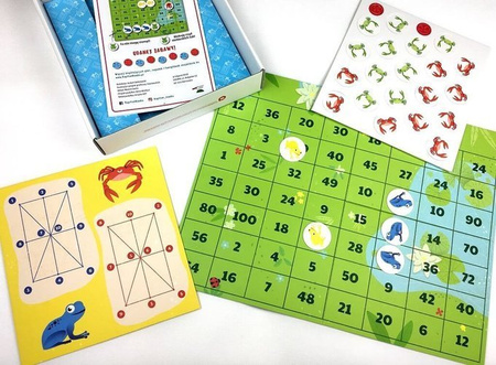 ŻABY CZY KRABY? GRA NA MNOŻENIE KAPITAN NAUKA