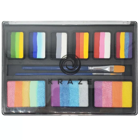 KrazeFX Paletka farb do malowania twarzy i ciała - Celebration