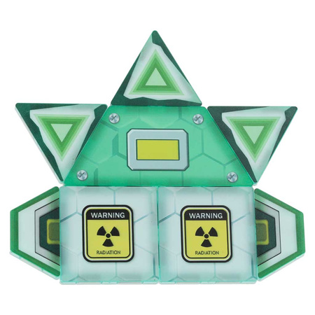 Klocki magnetyczne konstrukcyjne kosmos stacja kosmiczna 108 elementów