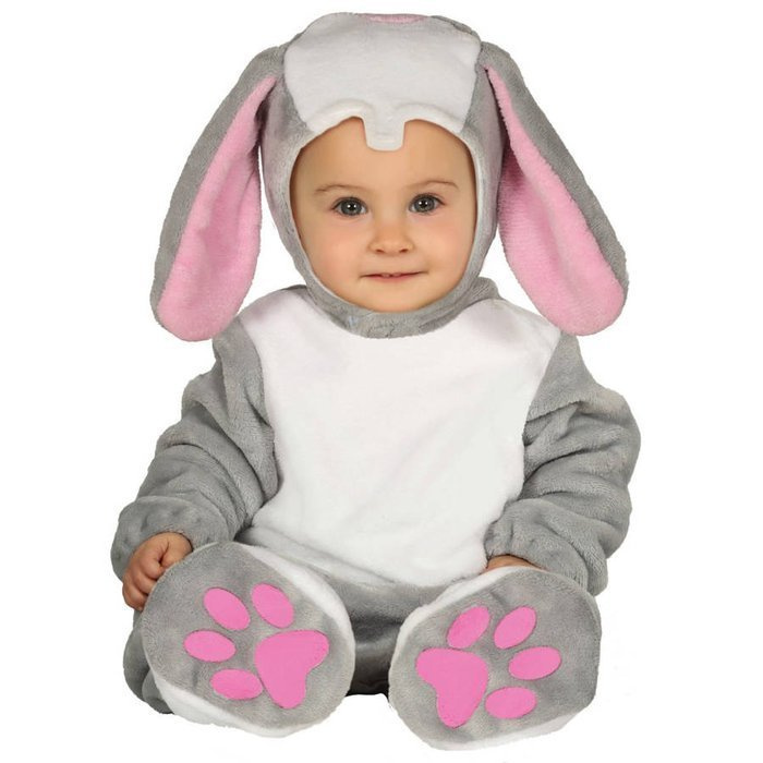 Strój dla malucha Króliczek szary