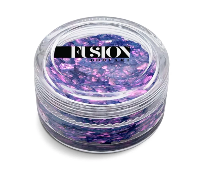 Brokat w kremie kosmetyczny do twarzy i ciała Fusion - Unicorn Speck 10ml