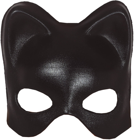 Maska czarny kot "kocica"