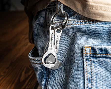 Żeton i otwieracz do wózka na zakupy SHOP MASTER 2 szt.