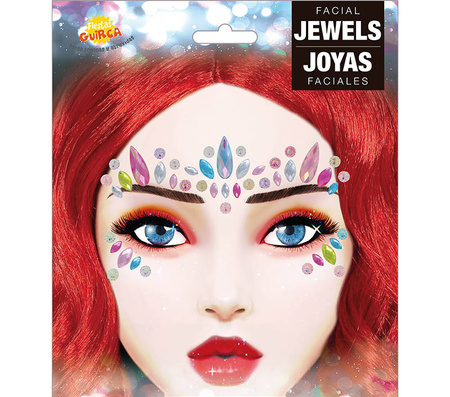 Blingi - Naklejki Kryształki MIX na twarz