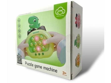 Gra POPIT Pop It Elektroniczna zręcznościowa DINO