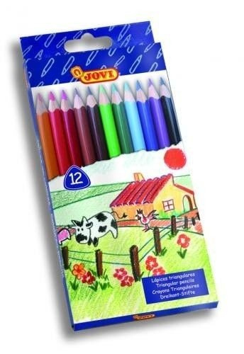 Kredki ołówkowe 12 kolorów JOVI