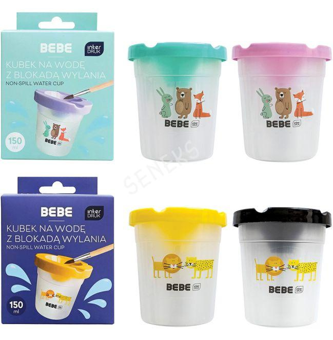 Kubek niekapek pojemnik na wodę zwierzątka mix kolorów 1 szt.