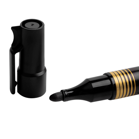 Marker permanentny Perm Bullet CZARNY Easy