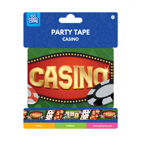 Taśma dekoracyjna Casino, 12 metrów