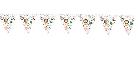 Baner urodzinowy flagi ZWIERZĄTKA 180 cm