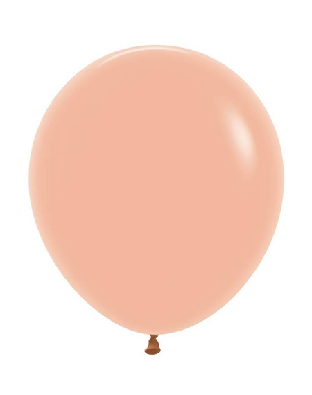 Balon lateksowy 18 cali Sempertex Solid 1 szt. Peach Blush