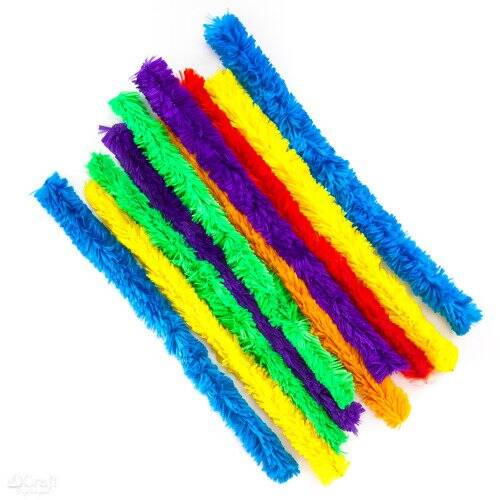 Druciki kreatywne SUPER PUSZYSTE 30 cm 10szt