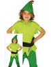 Robin Hood Piotruś Pan Skrzat zielony strój dla chłopca