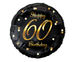 Balon foliowy Happy Birthday 60 urodziny 18"