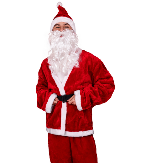 Strój Świętego Mikołaja Premium, rozmiar 170-190cm