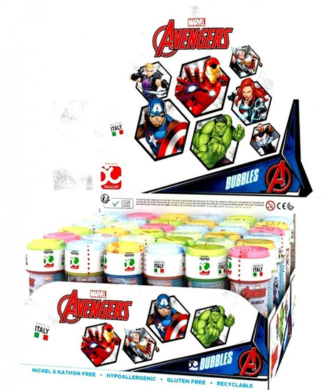 Małe bańki mydlane 60 ml Avengers