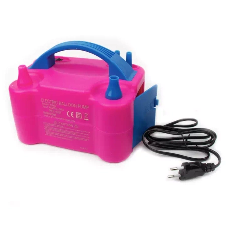Elektryczna DMUCHAWA Pompka do balonów z dwoma wyjściami