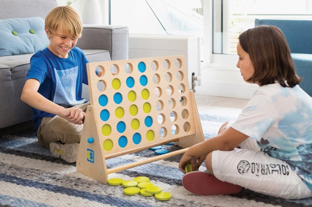 Gra Drewniana 4 w rzędzie 4 in the row XL BS Toys