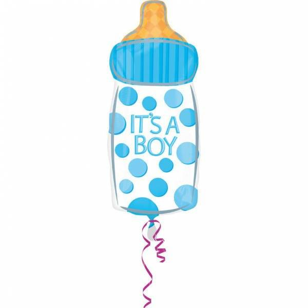 Butelka IT'S A BOY 23'' balon foliowy Anagram A4