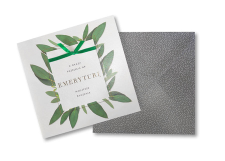 Kartka okolicznościowa Emerytura Życzenia