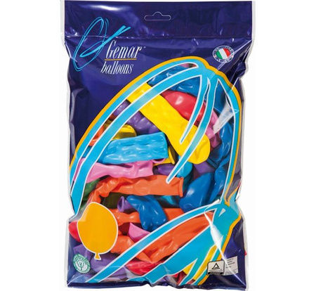 DŻDŻOWNICA MIX 50szt Gemar balony