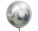 Balon kula platynowy srebrny Beauty&Charm Chrome (Shiny, Glossy) 24 cale 2 szt.