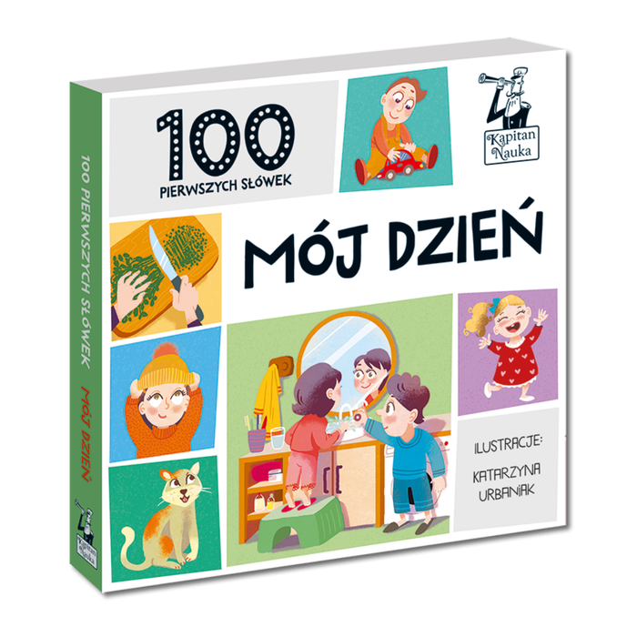 Książeczka Mój dzień: 100 pierwszych słówek