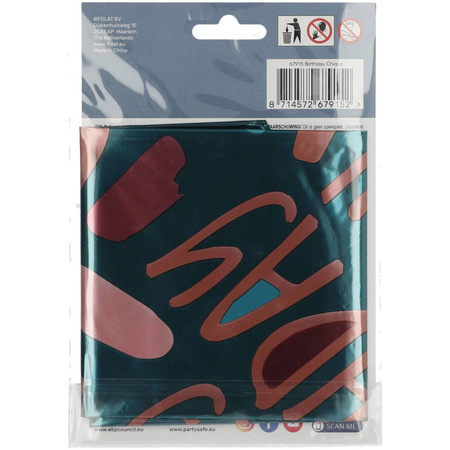 Balon foliowy Happy Birthday to You! napis różowe złoto 45 cm