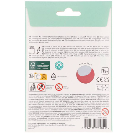 Balon foliowy motyl kolorowy 88 x 54 cm