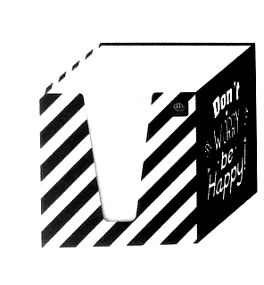 Kostka papierowa BIAŁA 90x90x90mm w kubiku kartonowym MIX wzorów