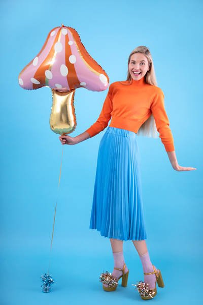 Grzybek Muchomor balon foliowy 66x75 cm