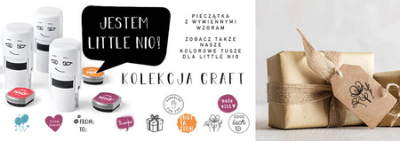 Pieczątka samotuszująca Little NIO - craft