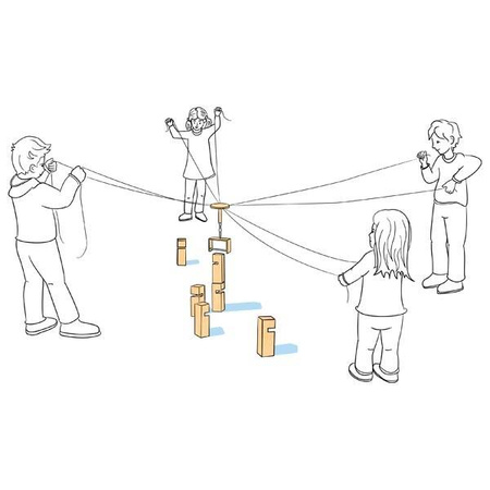 Gra integracyjna Wieża Froebla DŻWIG GOKI